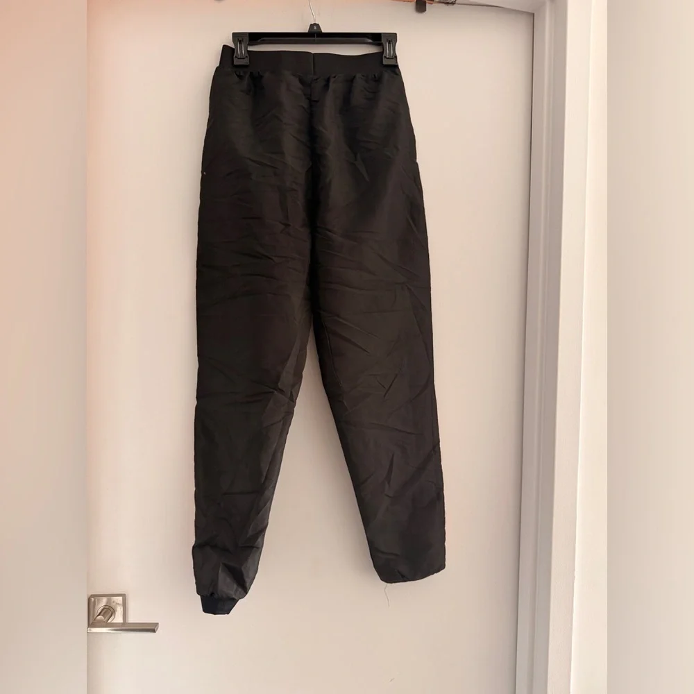 Weissman Black joggers with Orange and Pink Stripe Accents - Picture 2 of 3